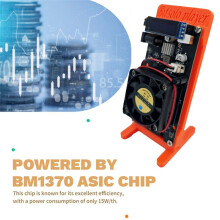 2025 Solo Miner 200Gh/S Mining Power BM1397 Asic Chip BTC Miners Cryptos Miner Mining Device UK Plug