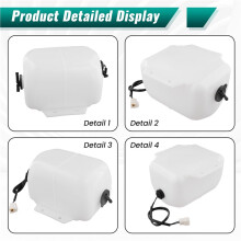 YN05P01041F1 022810-8491 New Expansion Water Tank for Kobelco Holland Excavator Fit SK200-6E SK120-5 SK210-8 SK295-8