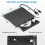 USB 3.0 Type C External CD DVD Player Optical Drive Reader Player Portable DVD CD Drive Burner Reader for Laptop Desktop 8