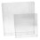 2pcs Acrylic Brochure Holder Clear Wall Mounted Document Organizer for Office Display and Storage 1