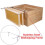 Stainless Steel Beekeeping Frame Holder M25 Rust‑Resistant Secure Frame Support for Bee Hive 4