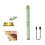 USB Rechargeable Arc Lighter Green Windproof Electric Candle Lighter with Safety Switch and LED Indicator 1