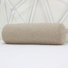 Lumbar Support Pillow 15x60cm Round Bolster for Lower Back and Neck, Cervical Roll Pillow with Removable Washable Cover