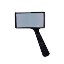 10x Handheld Magnifying Glass for Reading with Ergonomic Lightweight Handle and Wide Viewing Lens