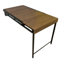 Folding Wall Table Desk, Space Saving Floating Desk for Small Spaces Home Laundry Study Bar (Color D)