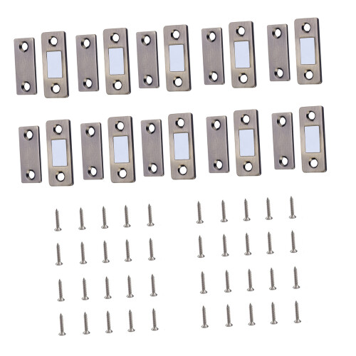 Rustproof Cabinet Door Catches Cupboard Closer Home-Bronze