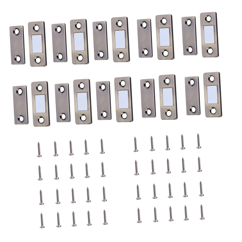 Rustproof Cabinet Door Catches Cupboard Closer Home-Bronze 7696001861837