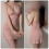 (Pink,M)Abito da notte basic con scollo a V e materiale traspirante per biancheria da notte donna 1