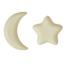 Eid Mubarak Moon Star Plate Ramadans Serving Tray-White M