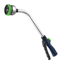 Garden Hose Spray Nozzle 9 Pattern Adjustable Metal Spray Gun for Car Wash, Garden and Pet Watering