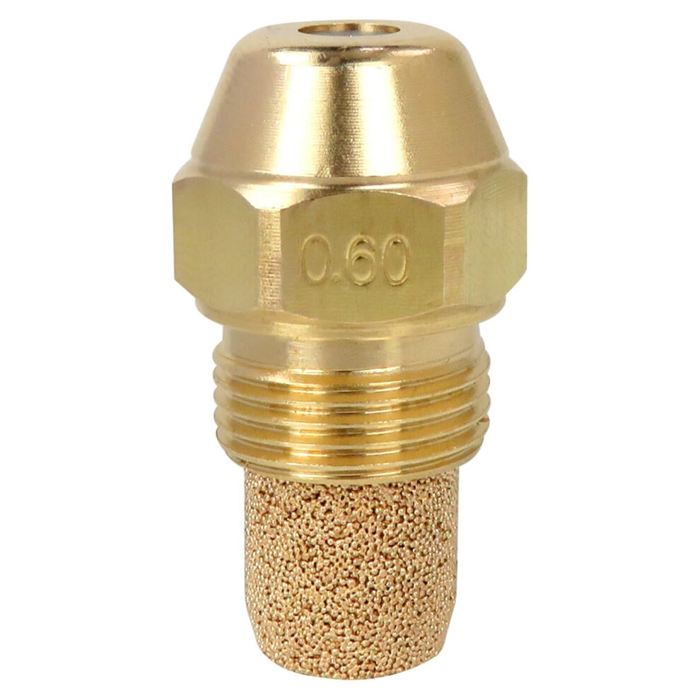 0.60 Gph 80 Degree Brass Type A Hollow Cone Oil Burner Nozzle For Precise Fuel Delivery And Easy Replacement 9771547962328