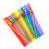 Plastic Drinking Straws 400 Pack NonBendable Decorative Party Straws for Milk Tea and Drinks 1