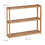 Bamboo wall shelf 4