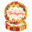 Thanksgiving Paper Plates 9 Inch Maple Leaf Design Fall Party Disposable Dinnerware Set 24 Pack 1