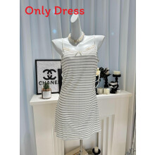 (GrayStripes,XL)Ice Silk Women Summer Nightgown With Thin Fabric Short Style For Youth Relaxing