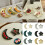 Ramadans Serving Tray Eid Mubarak Moon Star-dark green S 3