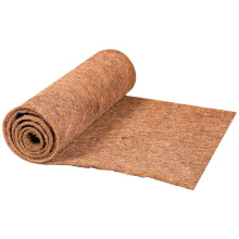 Coco Coir Fiber Liner Roll 100 x 30 cm for Hanging Basket and Planters, Easy Trim Coconut Fiber Mat