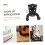 Metal Guitar Wall Mount Hanger with Protective Padded Support and Easy Mounting Kit 4