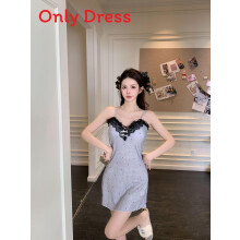 (GrayDots,XL)Women Summer Ice Silk Nightwear Vneck Sleeveless Short Dress Breathable And Stylish