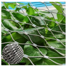 304 Stainless Steel Rope Mesh Safety Net, Load Capacity Balcony and Stair Railing Fence, Flexible Cable Net for Garden, Custom Size L1xW1m