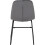 Seconique Marlow & Lukas Dining Set (X4 Chairs) Grey Velvet 13