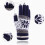 Touch Screen Winter Gloves Warm Stretch Knit Thermal Design with Snowflake Pattern for Running Driving 2