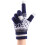 Touch Screen Winter Gloves Warm Stretch Knit Thermal Design with Snowflake Pattern for Running Driving 4