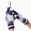 Touch Screen Winter Gloves Warm Stretch Knit Thermal Design with Snowflake Pattern for Running Driving 5