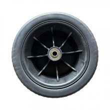 Heavy Duty Wheelbarrow Tire Replacement, Solid Trolley Wheel with Anti‑Slip Grip and Long‑Life Durability