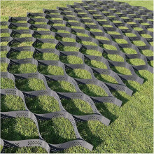 Gravel Grid 2' Thick HDPE Ground Stabilization Grid for Driveway Patio Garden, Load Capacity