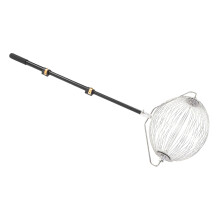 Nut Gatherer Stainless Steel Pecan Picker Upper 4.3FT Telescopic NoBend Tool with EVA Grip