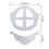 10PCS 3D Silicone Face Mask Bracket, Breathable Reusable Support Frame for Makeup Protection 5