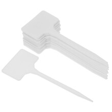 30pcs Plastic Garden Plant Labels Blank Tags for Pots and Herbs Durable Easy Soil Insertion