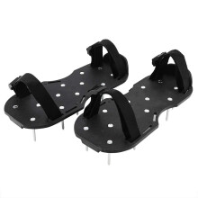 Adjustable Lawn Aerator Shoes with PP Plastic Spikes for Effortless Grass Care and Healthy Garden Yard