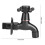 Pool Cleaning Mop Short Black Style, Compact Pool Maintenance Tool for Targeted Spot Cleaning 2