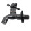 Pool Cleaning Mop Short Black Style, Compact Pool Maintenance Tool for Targeted Spot Cleaning 4