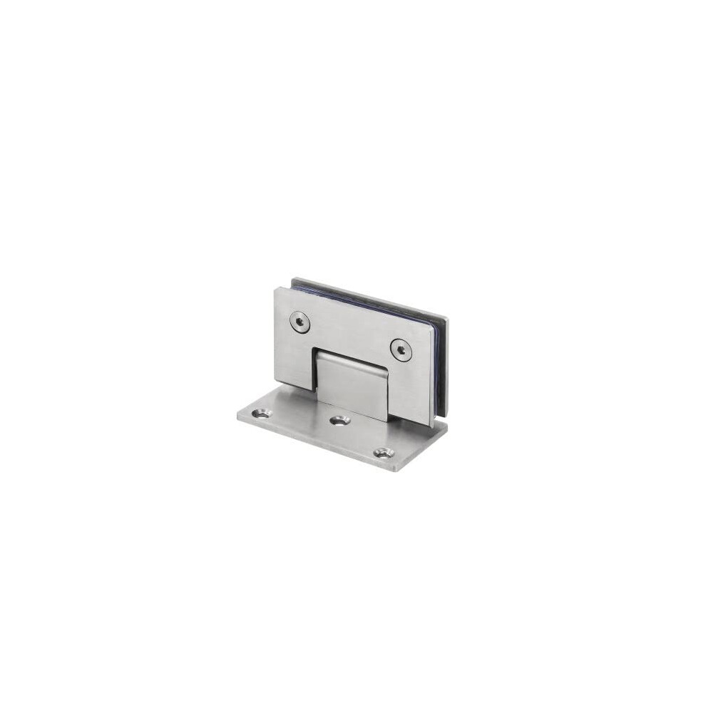 90 Degree Frameless Shower Door Hinge, Automatic Closing Stainless Steel Glass Pivot Clamp For 612Mm Glass 9771547964063