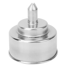 200ml Anti-Explosion Lab Burner Steel 9x8cm Color