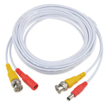 25ft BNC Video Power Cable for FLIR Cameras, Stable Power Supply and Easy Installation Setup