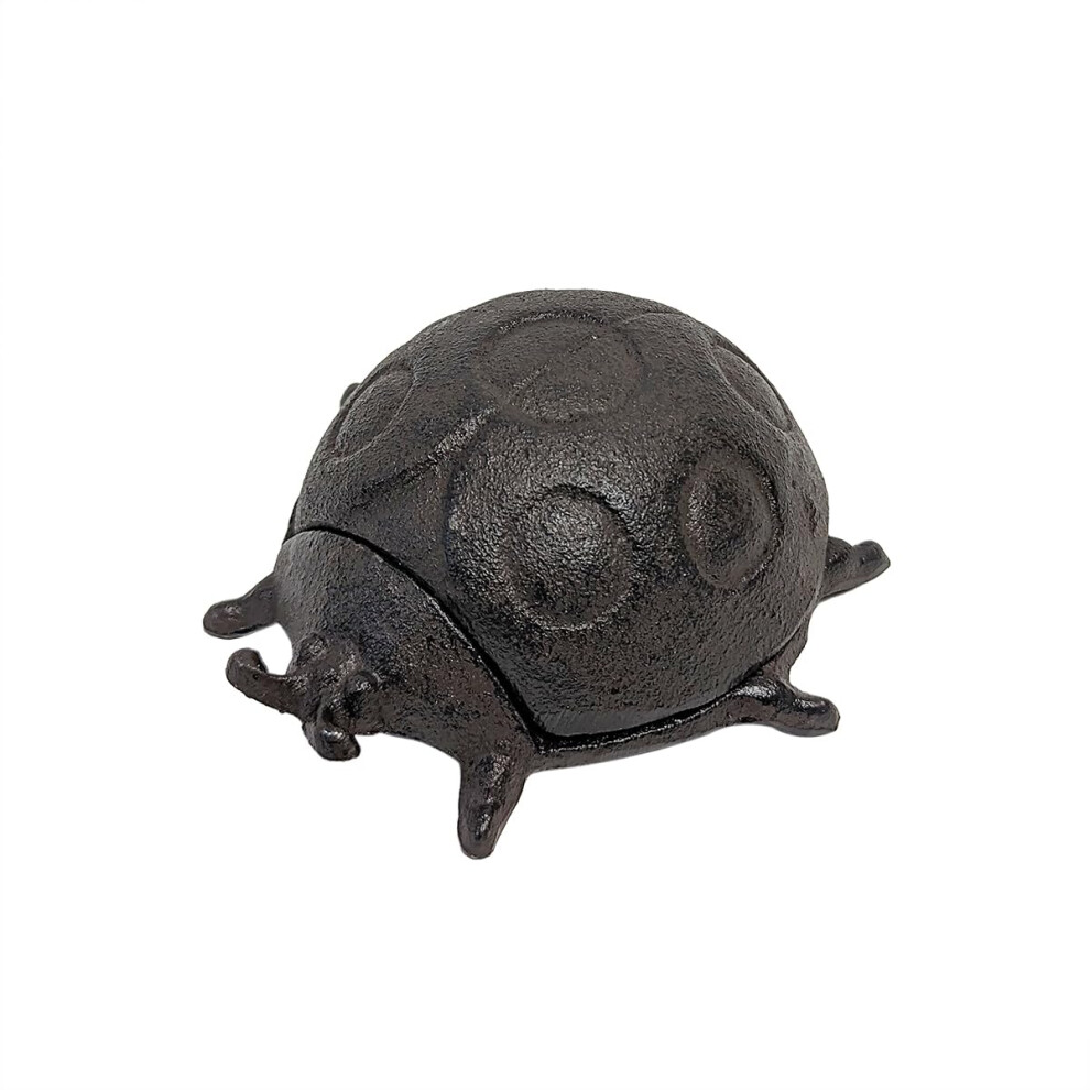 Ladybug Hide A Key Box Outdoor Cast Iron Key Hider 4Inch Decorative Garden Accent Hidden Storage 9771547964957