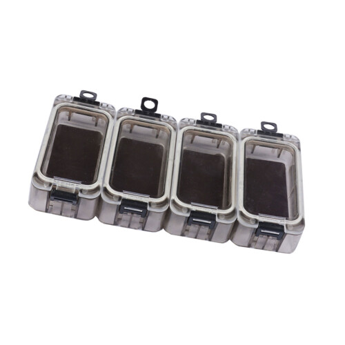 1/4Pcs Plastic Tackle Box Waterproof Luminously Fishing-4pcs