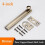 Brushed Gold Door Bolt Lock 2 Inch Solid Brass Surface Bolt Latch for Interior Doors Enhanced Privacy 2