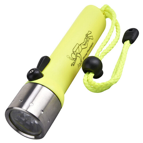 Underwater Flashlight Waterproof Brightness LED Diving Torch Rechargeable Light for Camping 1