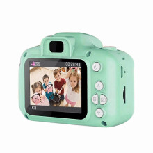 (color03) Mini Cartoon Photo Camera Toys 2 Inch HD Screen Childrens Digital Camera Video Recorder Camcorder Toys for Kids Girls Gift