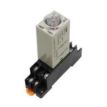 H3Y2 DC12V Time Delay Relay Switch, Adjustable OnDelay Timer Relay with Precise Delay Control