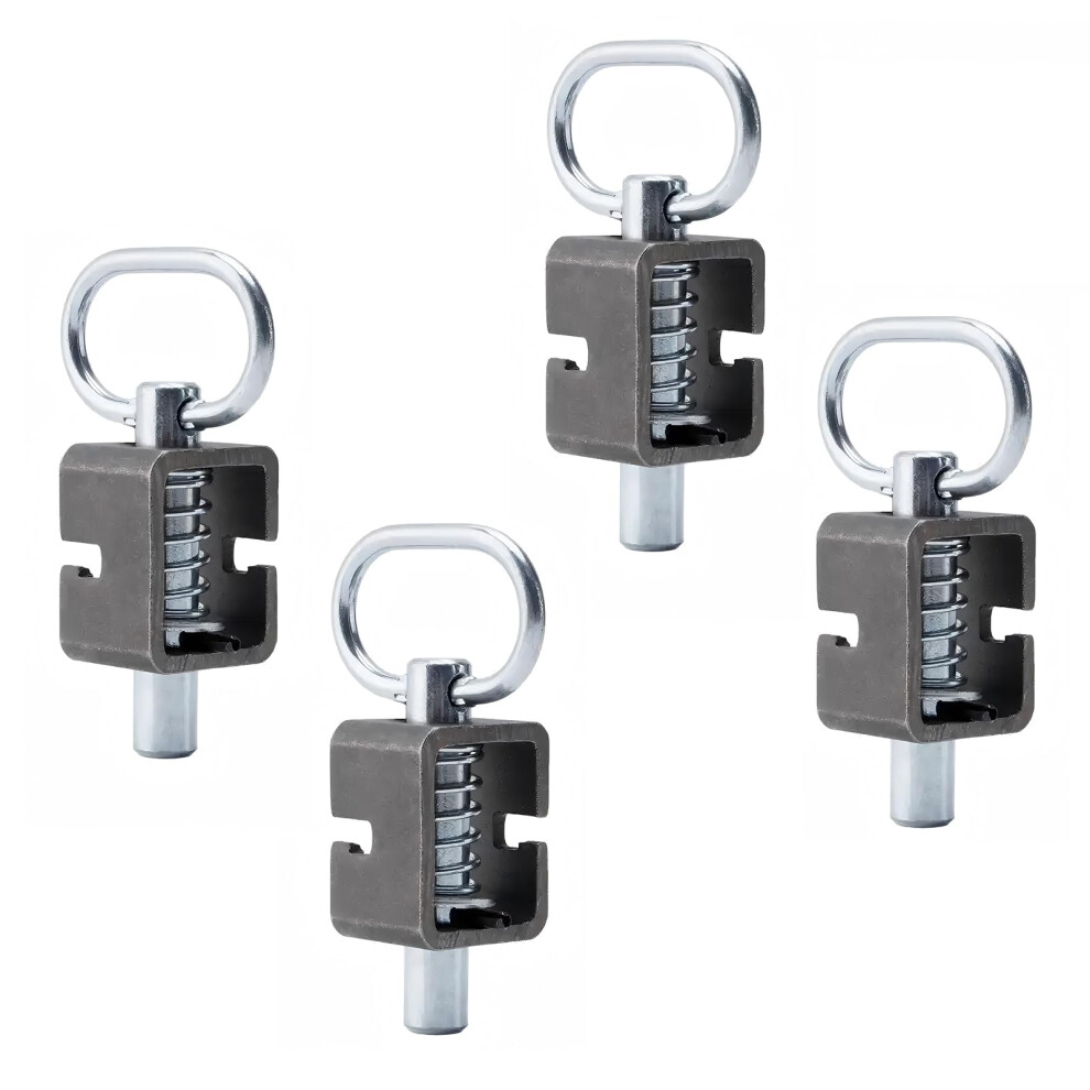 4 Pack 5/8 Inch Spring Latch Lock, Heavy Duty Weldon Trailer Gate Latch With Quick Release 9073542114918