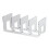 Small Footwear Storage Unit Ideal For-Transparent 4partit 1