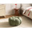Beliani Pouffe BEAUFORT Boucle Green 2