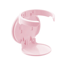 Versatile Foldable Wall Mount Beverage Holder Space-Saving-Pink