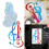 DIY Silikon Gitarre Note Wand Dekoration Form Gitarre Note 6